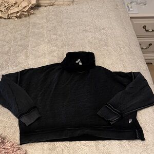 FP Movement by Free People Black Turtleneck Sweatshirt